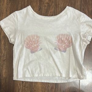 aerie graphic crop top